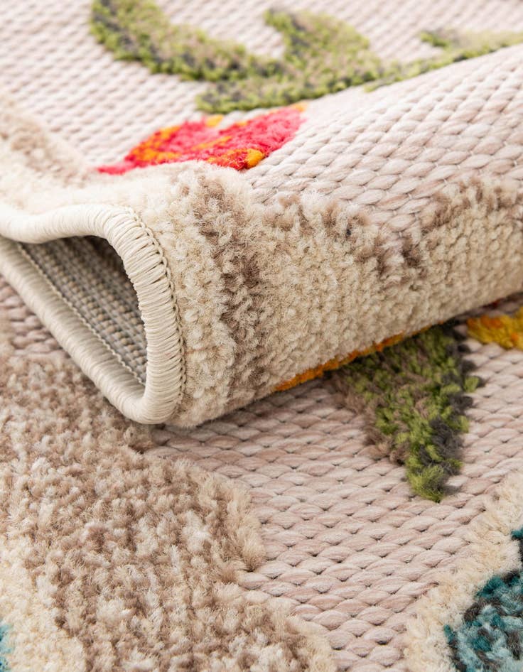 Detail image of 10' x 10'  Washable Casablanca Indoor / Outdoor Square Rug