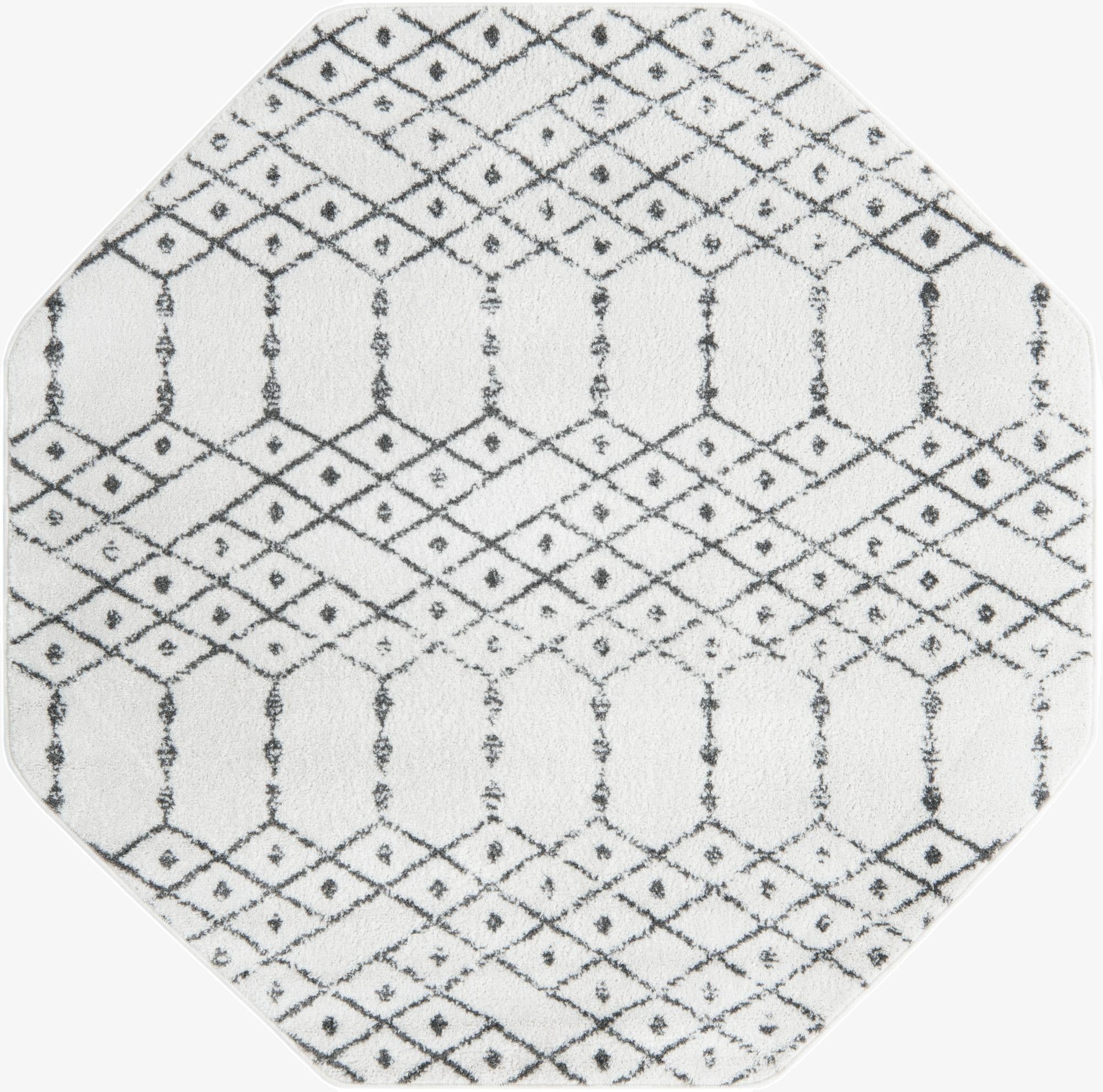 Primary image 5' 3 x 5' 3 Paxon Trellis Octagon Rug