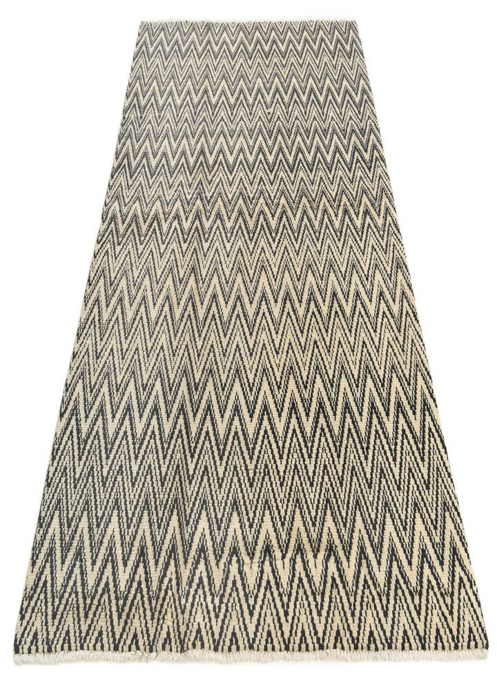 5' x 8' 2 Hand Knotted Moroccan Wool Rug