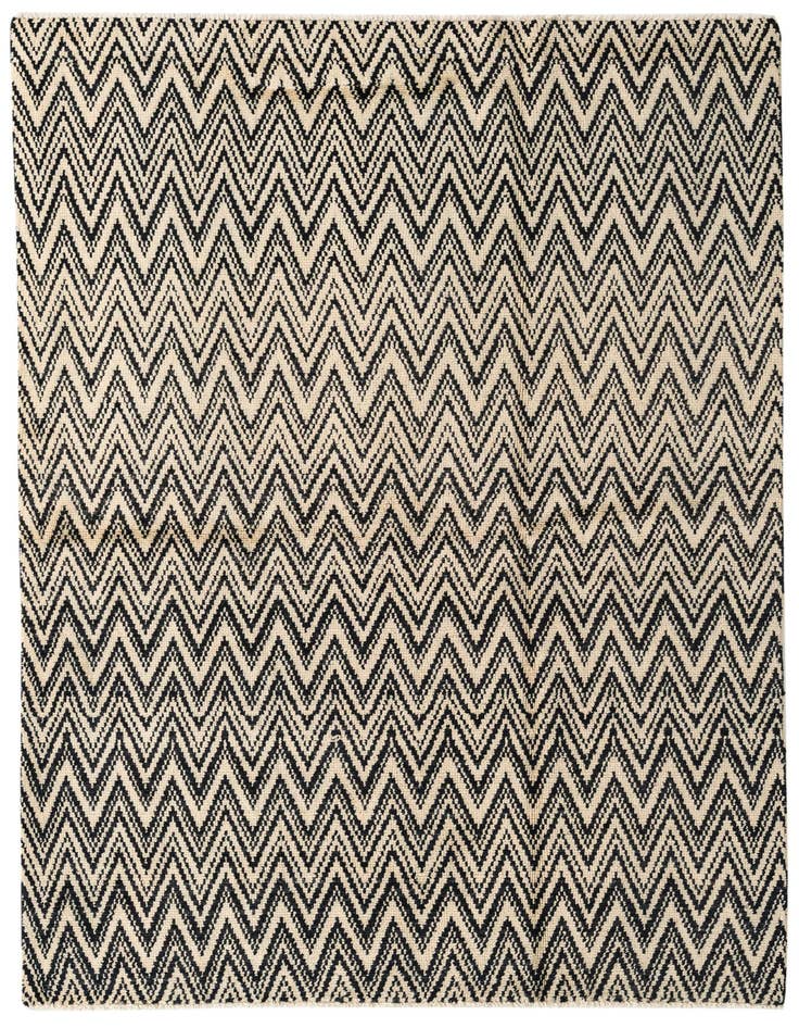 Detail image of 5' x 8' 2 Hand Knotted Moroccan Wool Rug