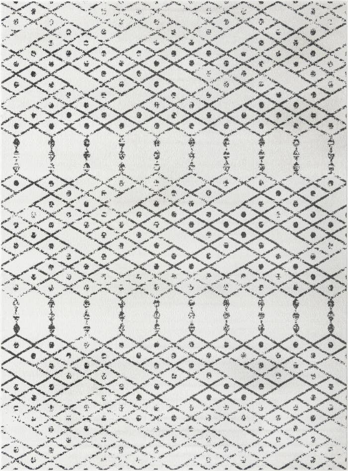 Detail image of 10' x 14' Paxon Trellis Rug