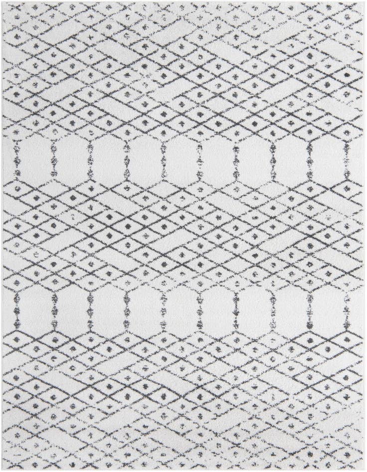 Detail image of 5' 3 x 8' Paxon Trellis Rug