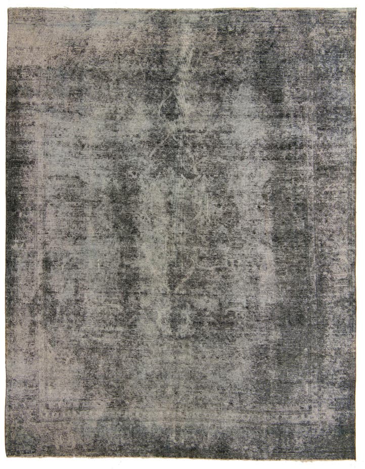  9' 3 x 11' 6  Hand Knotted Ultra Vintage Persian W...