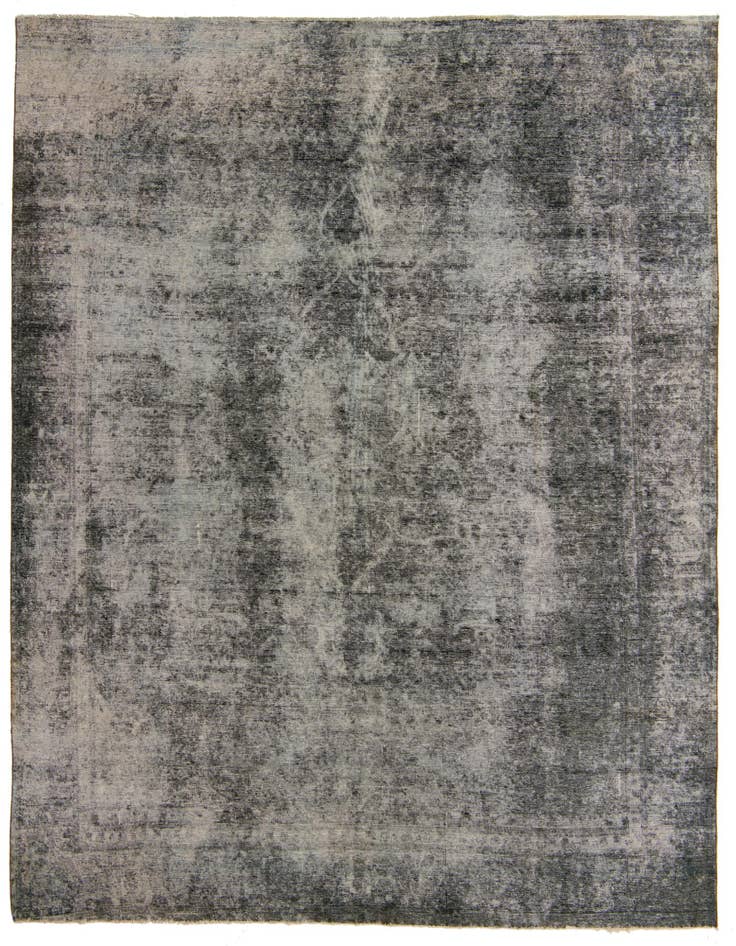 Detail image of 9' 3 x 11' 6 Hand Knotted Ultra Vintage Persian Wool Rug