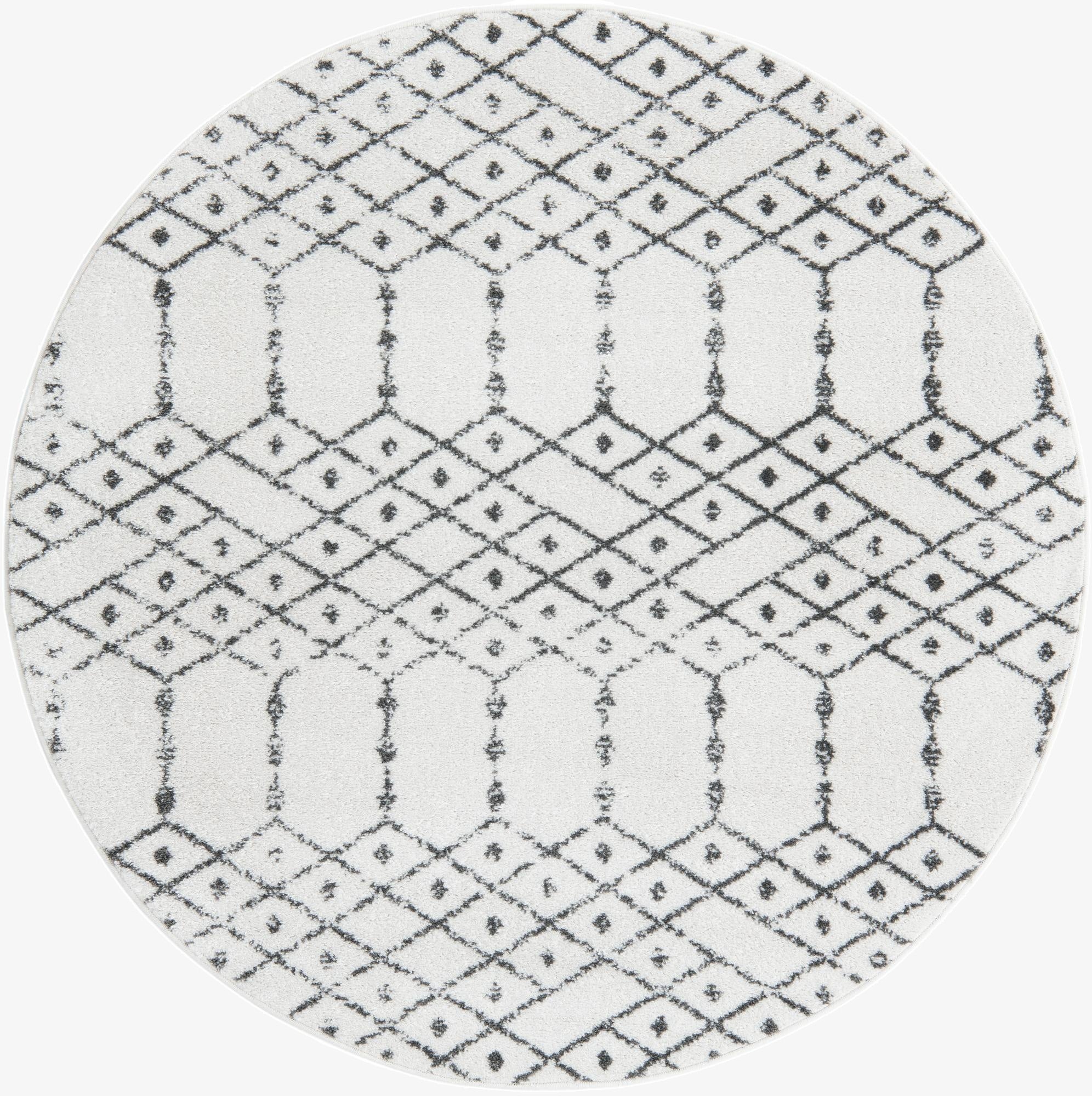 Primary image 5' 3 x 5' 3 Paxon Trellis Round Rug