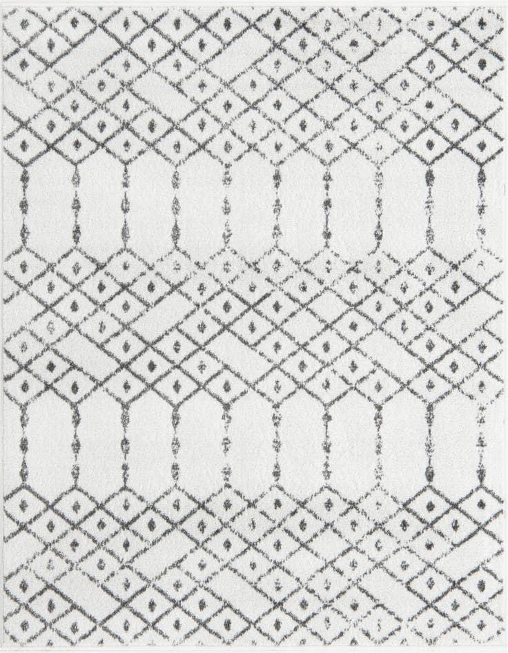 Detail image of 5' 3 x 5' 3 Paxon Trellis Square Rug