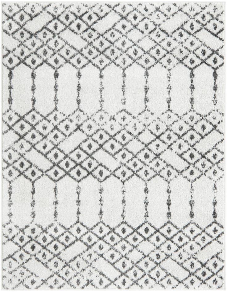 Detail image of 4' x 4' Paxon Trellis Square Rug