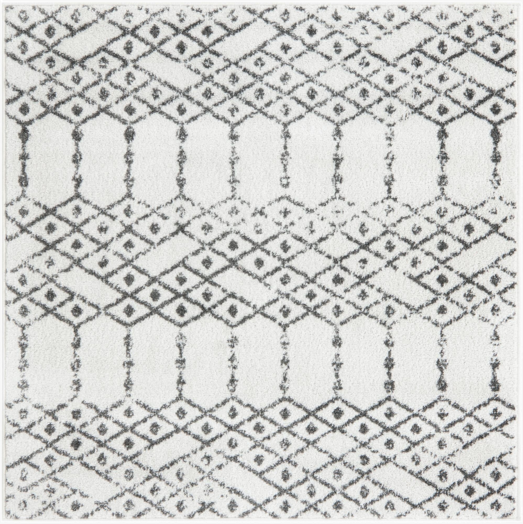 Primary image 4' x 4' Paxon Trellis Square Rug