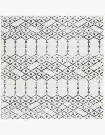 4' x 4' Paxon Trellis Square Rug