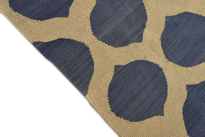 8' 5 x 9' 9 Hand Woven Kilim Modern Wool Rug