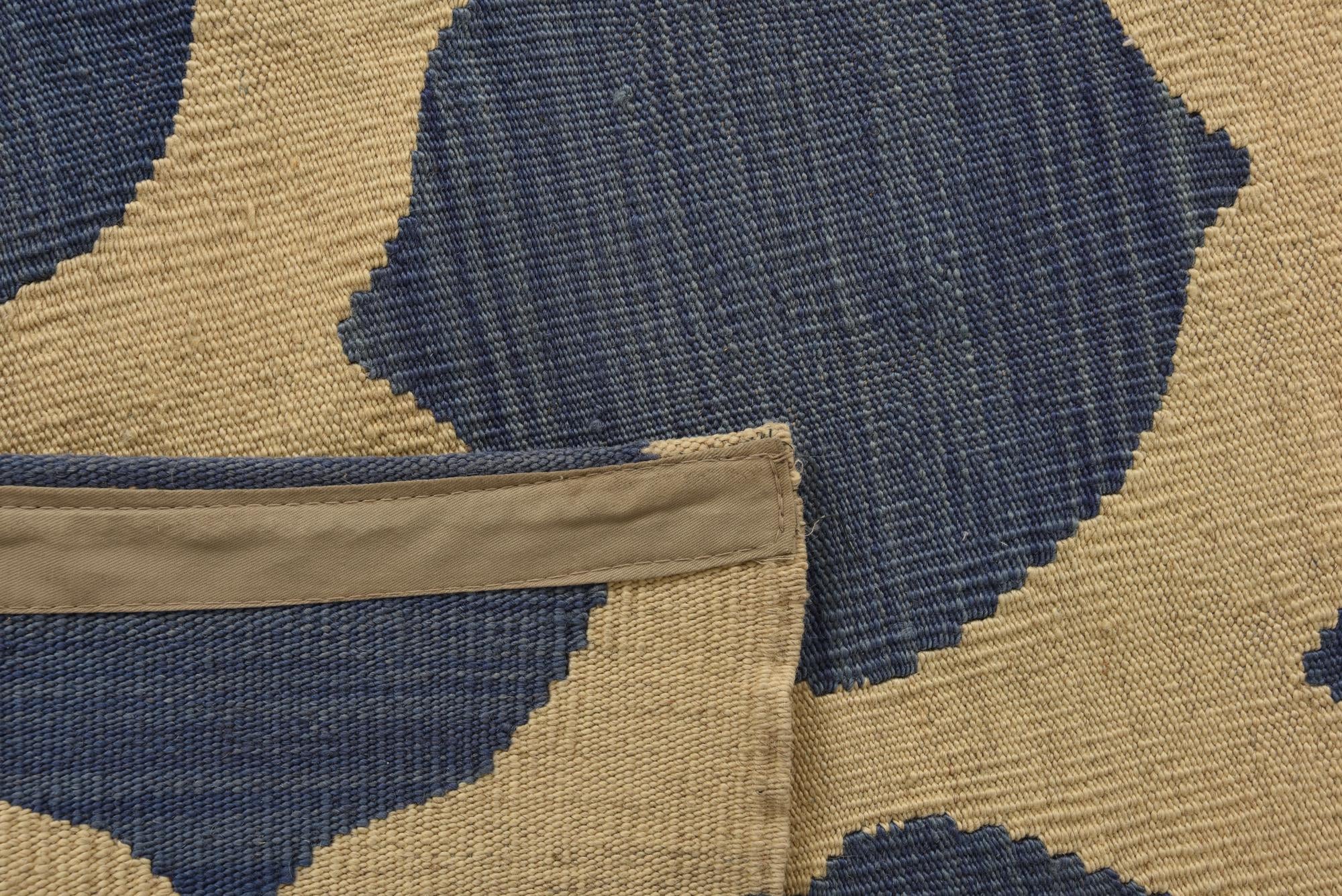 8' 5 x 9' 9 Hand Woven Kilim Modern Wool Rug