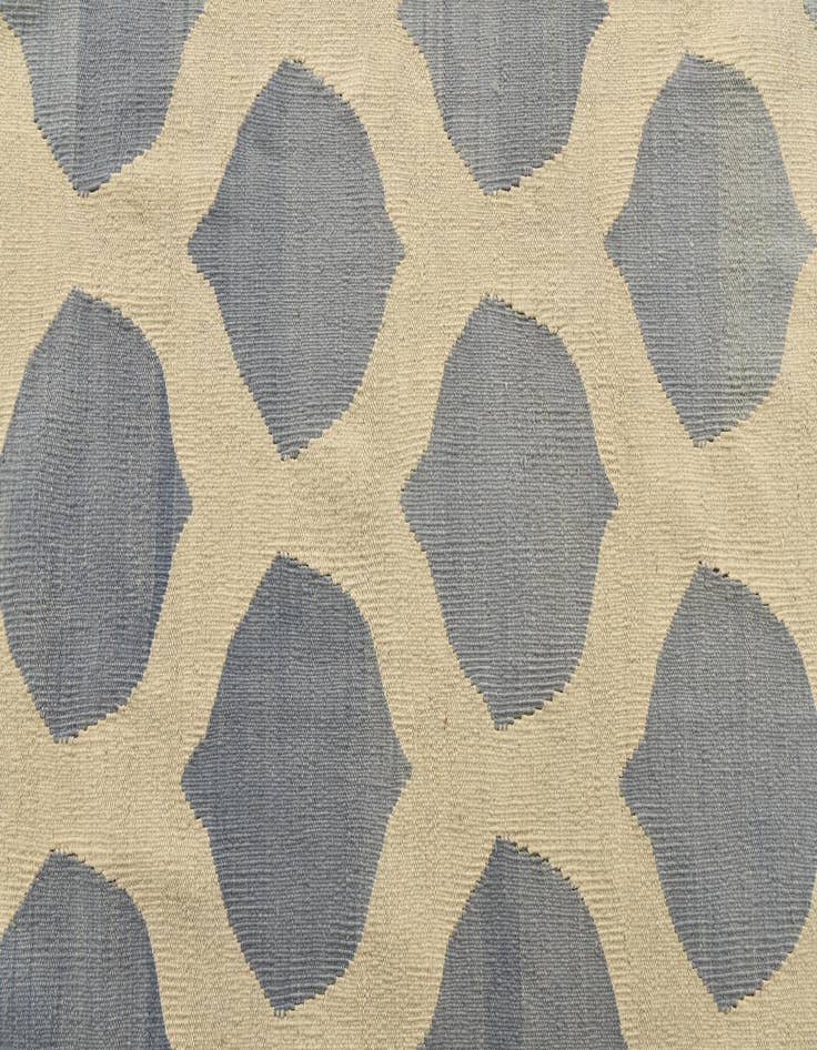 Detail image of 8' 6 x 9' 8  Hand Woven Kilim Modern Wool Rug