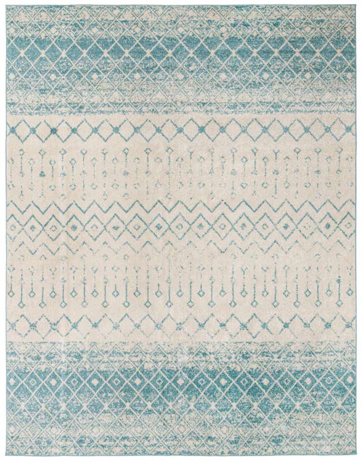 10' x 13' Moroccan Trellis Rug