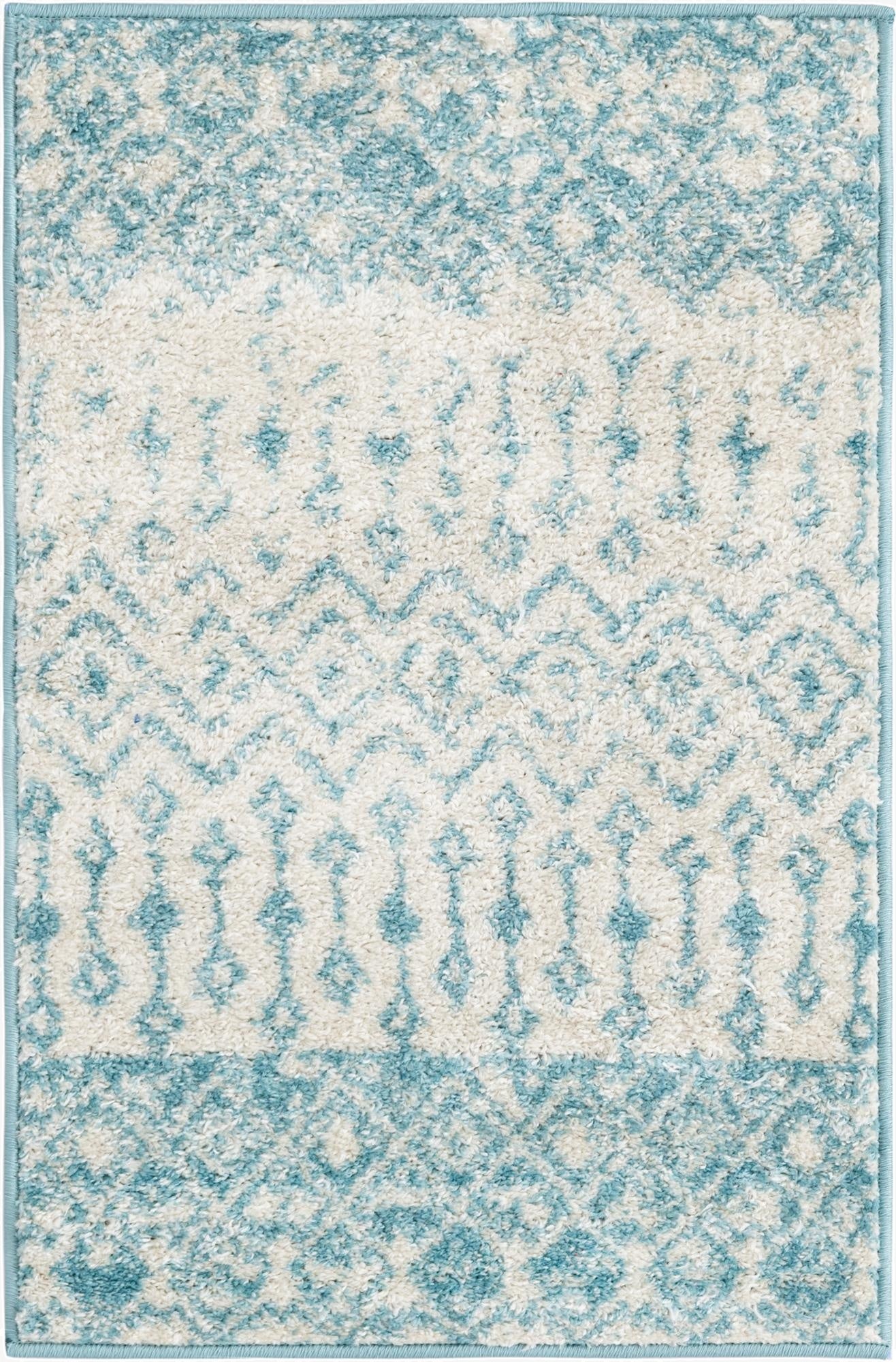 2' x 3' Moroccan Trellis Rug