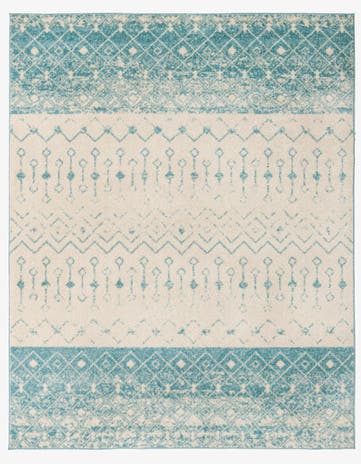 7' 10 x 10' Moroccan Trellis Rug