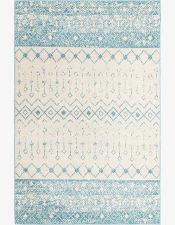 6' x 9' Moroccan Trellis Rug
