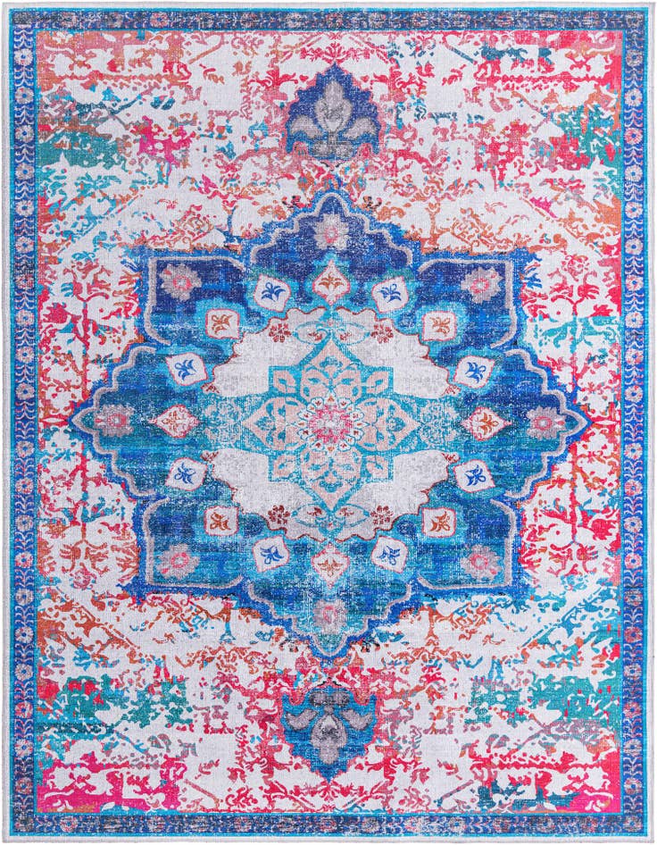 Detail image of 9' 2 x 12' Washable Renaissance Rug