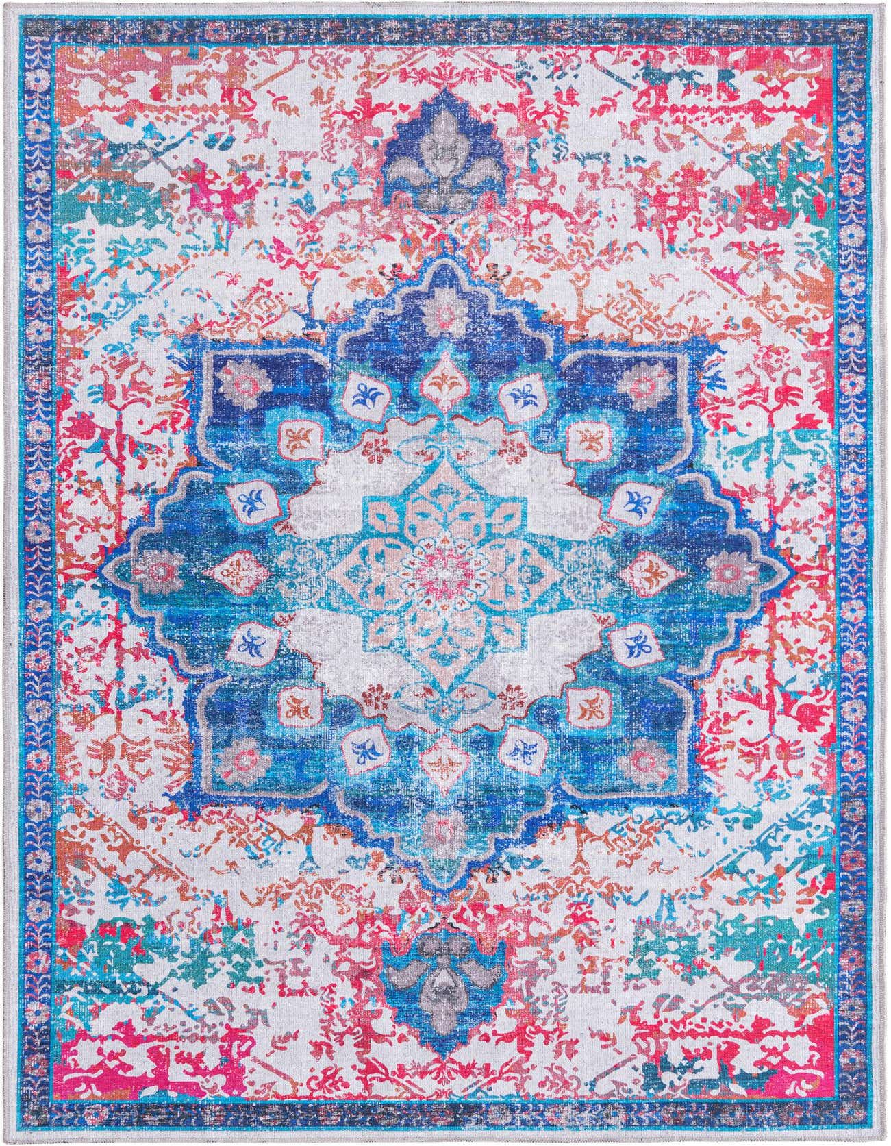 Primary image 5' 3 x 8'  Washable Renaissance Rug