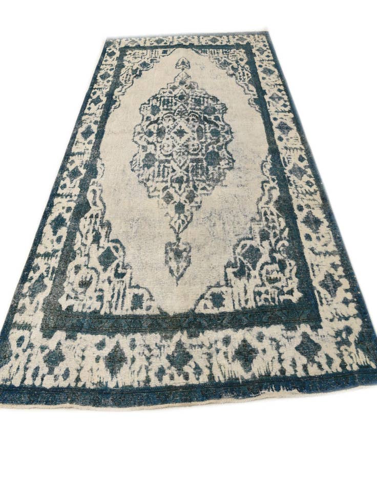 Detail image of 7' 9 x 11' 3  Hand Knotted Ultra Vintage Persian Wool Rug