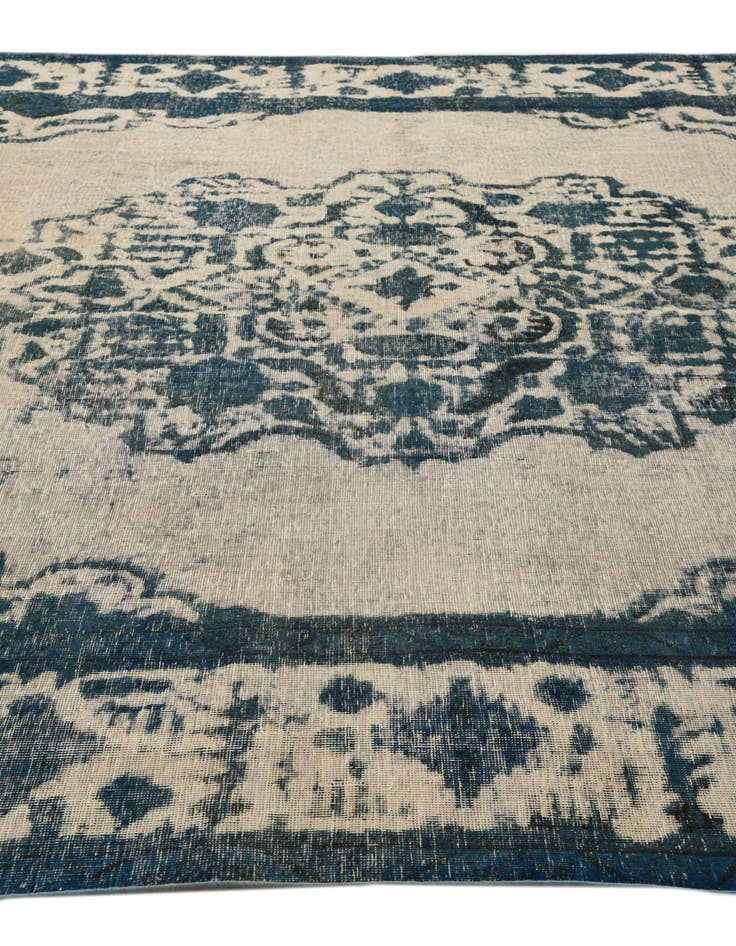 Detail image of 7' 9 x 11' 3  Hand Knotted Ultra Vintage Persian Wool Rug