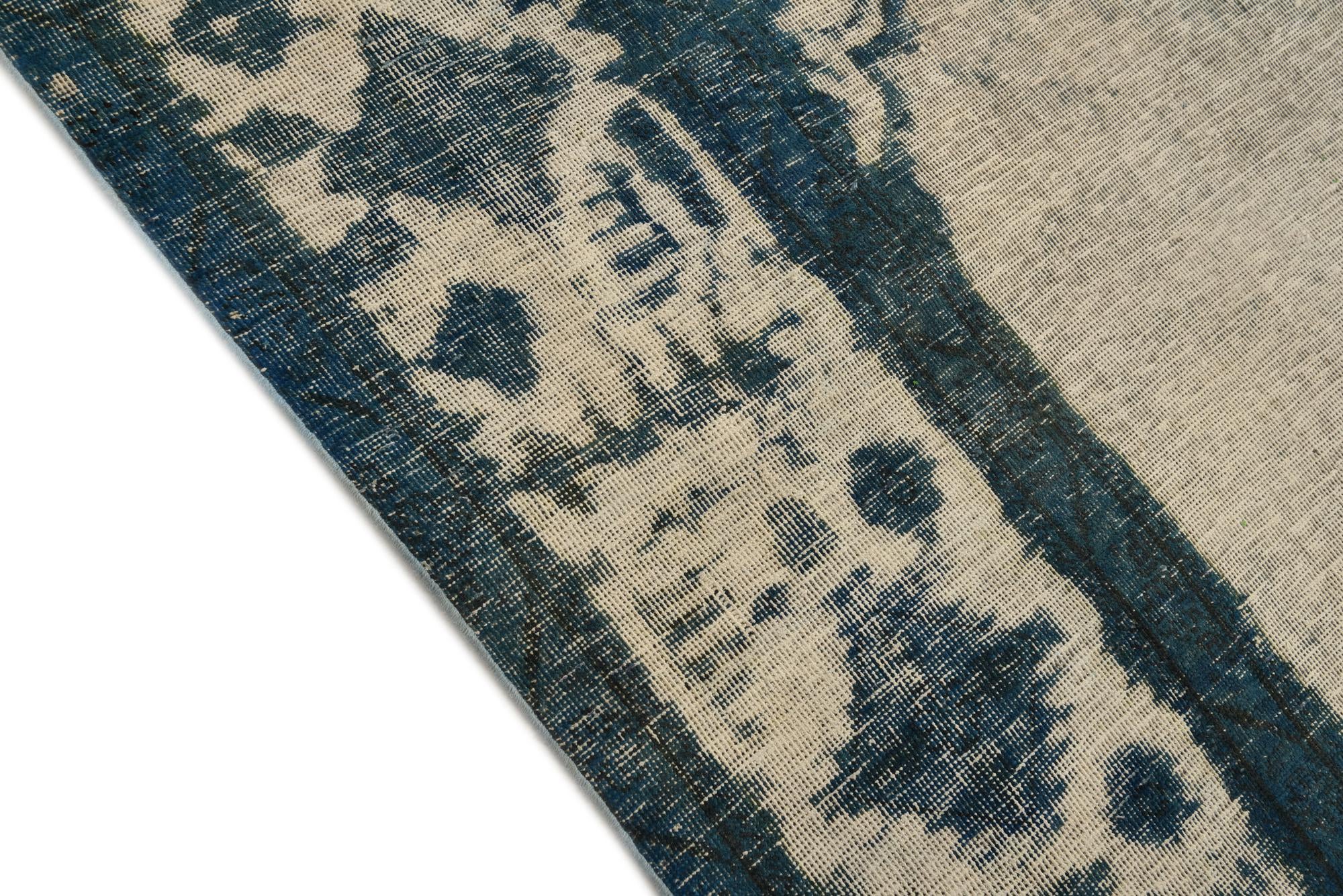 7' 9 x 11' 3 Hand Knotted Ultra Vintage Persian Wool Rug