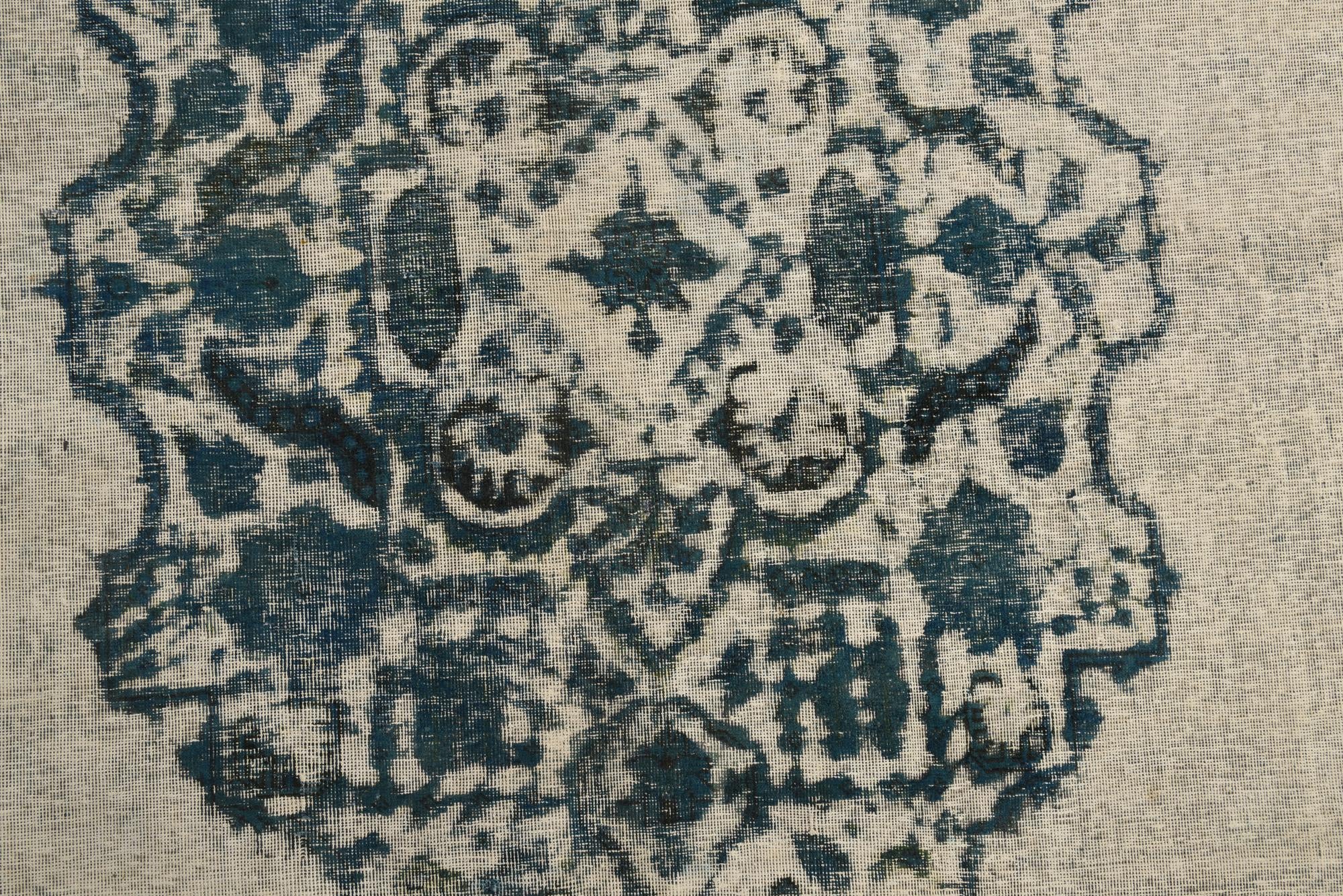7' 9 x 11' 3 Hand Knotted Ultra Vintage Persian Wool Rug