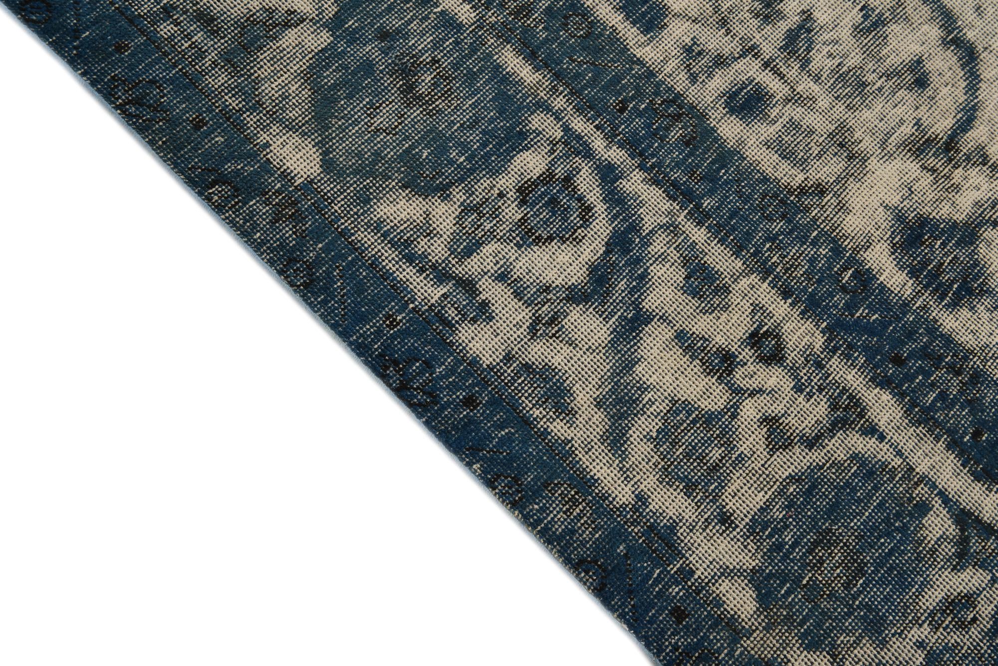 9' 10 x 12' 4 Hand Knotted Ultra Vintage Persian Wool Rug