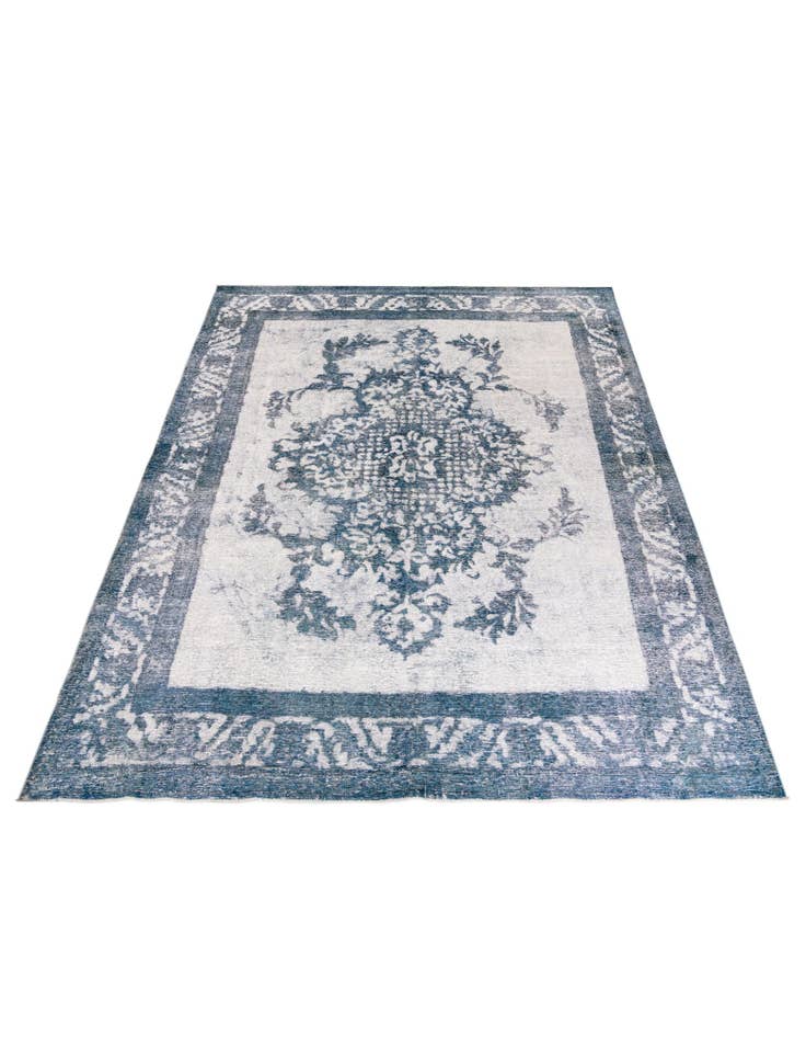Detail image of 9' 8 x 12' 5 Hand Knotted Ultra Vintage Persian Wool Rug