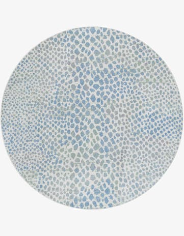 7' 10 x 7' 10 Kamala Washable Round Rug
