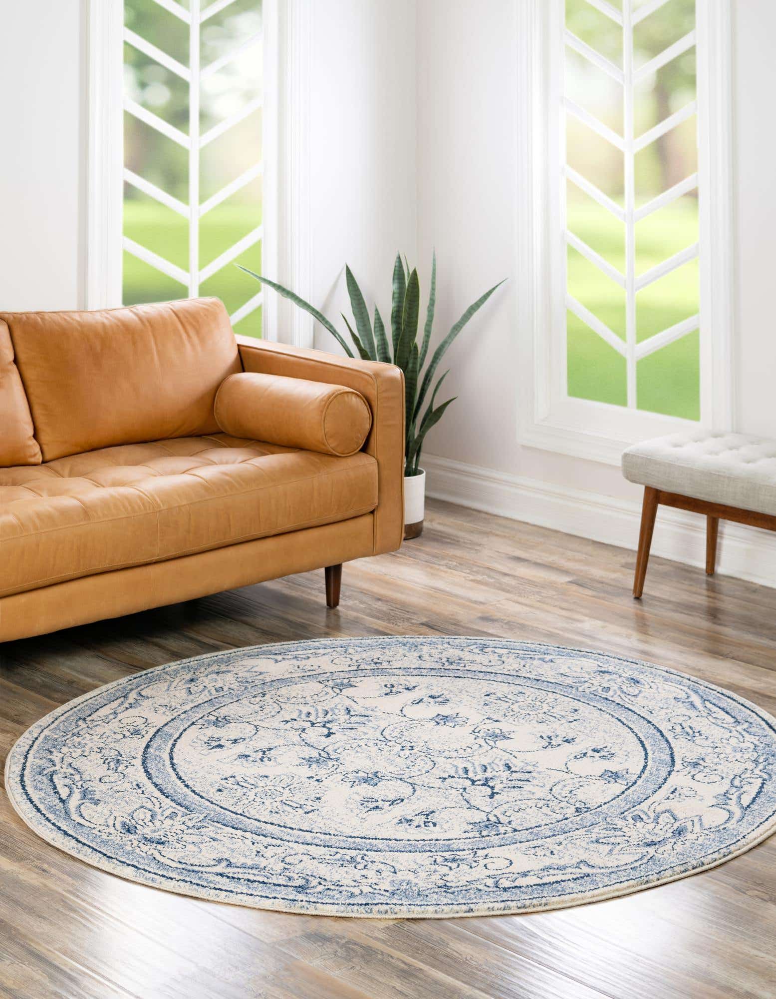 Detail image of 95cm x 95cm Vista Round Rug