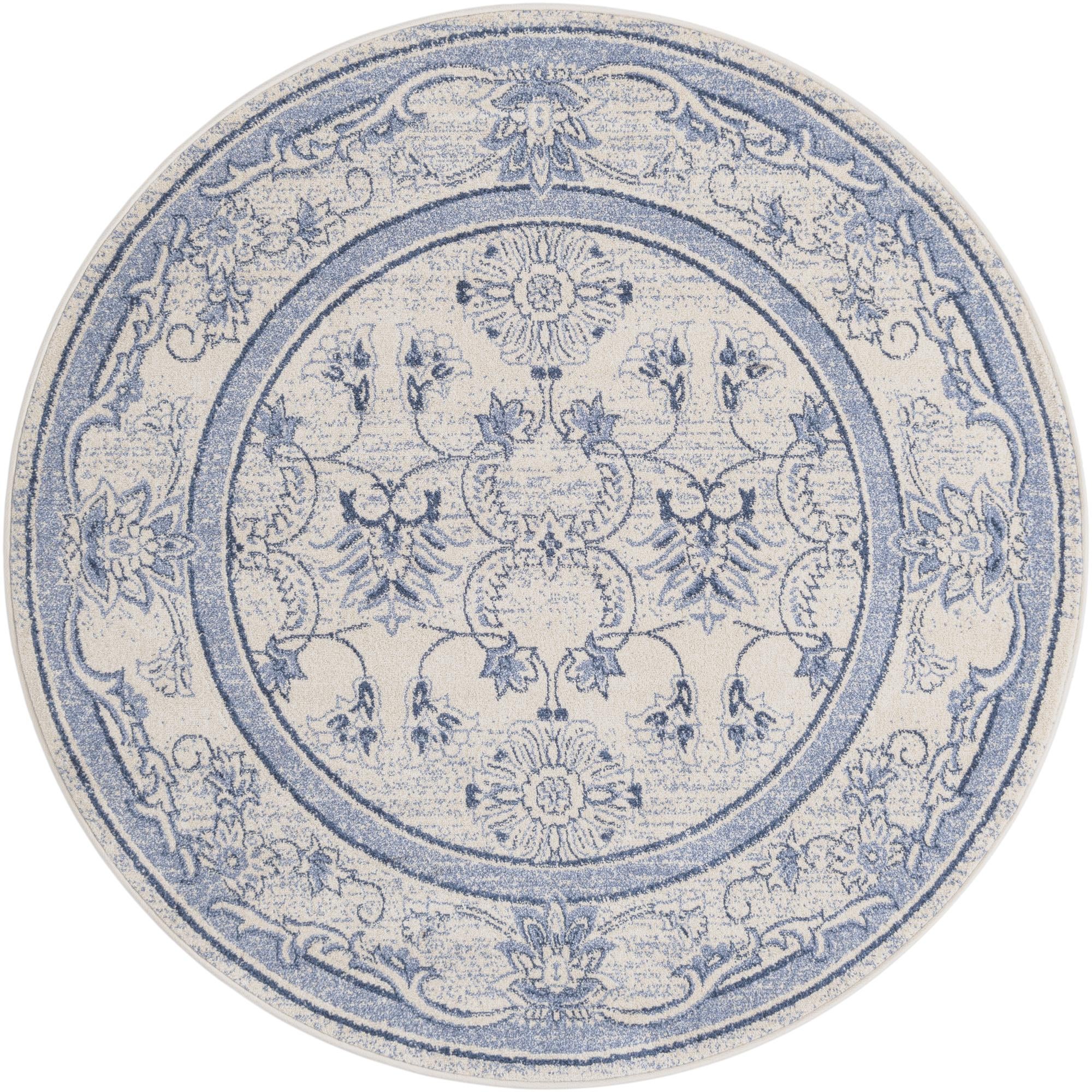 Rug Ivory Blue Swatch link