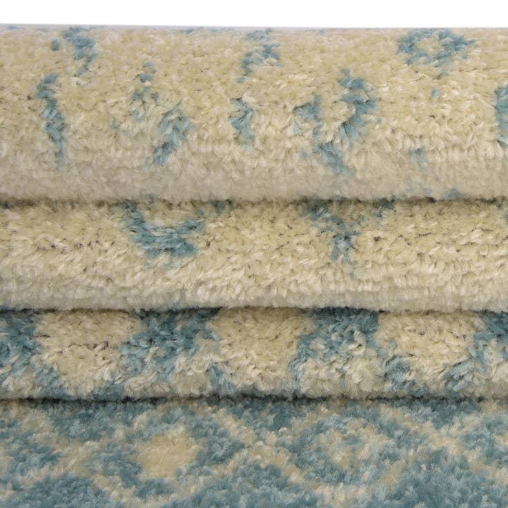 Detail image of 2' 7 x 12' Moroccan Trellis Runner Rug