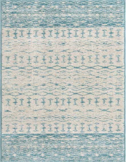 2' 7 x 12' Moroccan Trellis Runner Rug