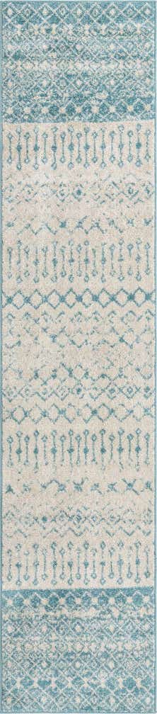 2' 7 x 12' Moroccan Trellis Runner Rug