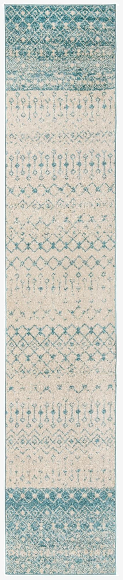 3' 3 x 16' 5 Moroccan Trellis Runner Rug