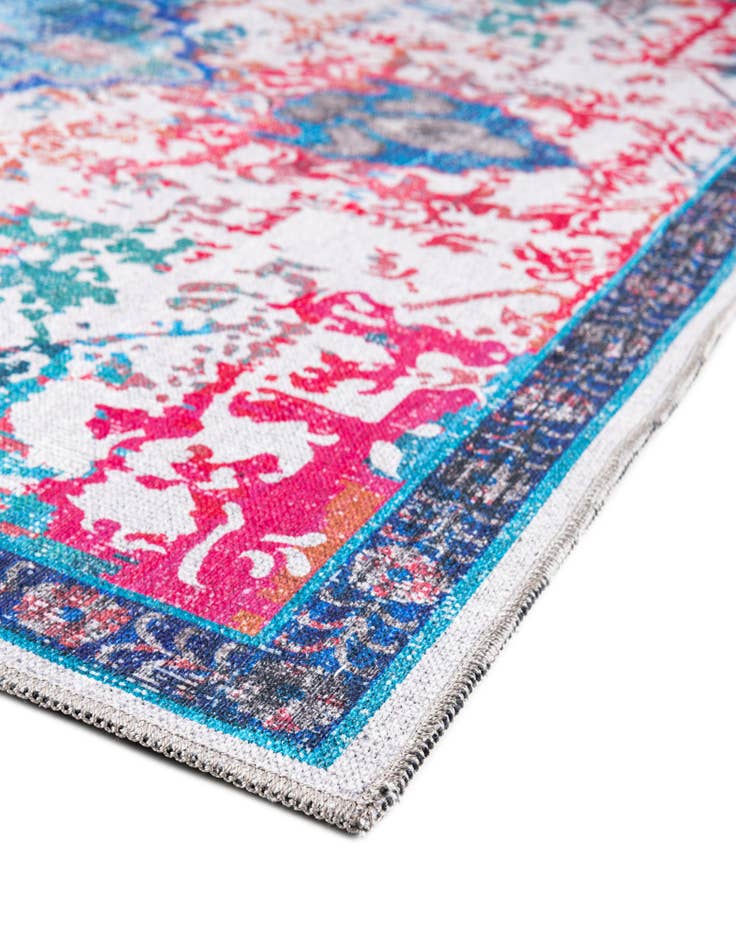 Detail image of 10' 6 x 10' 6 Washable Francesca Square Rug