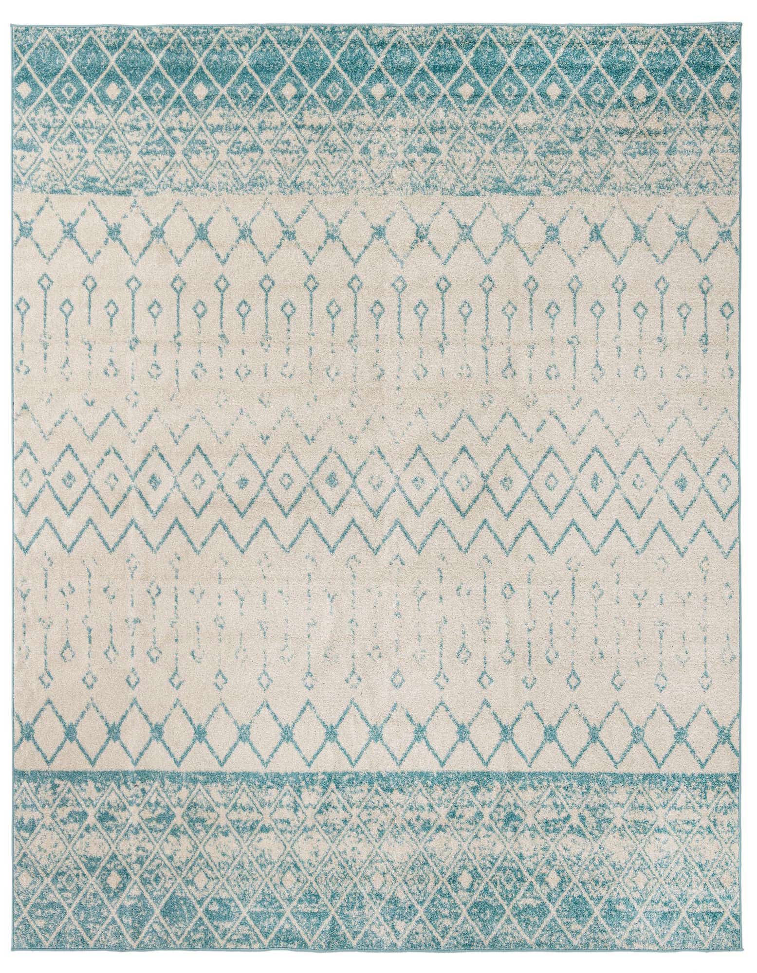 10' x 10' Moroccan Trellis Square Rug