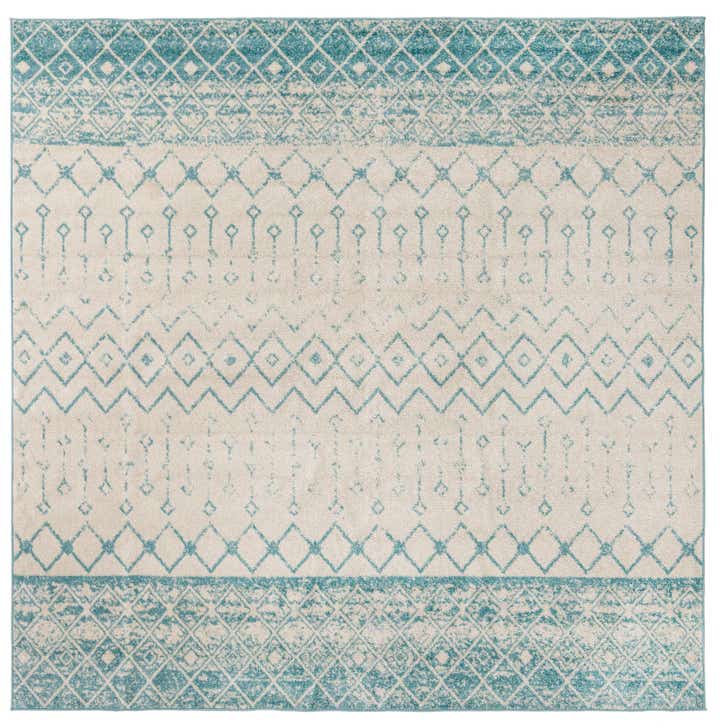 10' x 10' Moroccan Trellis Square Rug