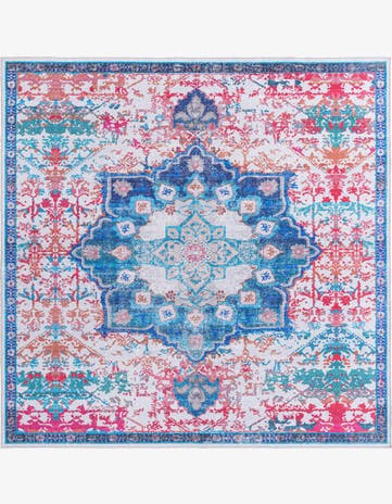 10' 6 x 10' 6 Washable Renaissance Square Rug
