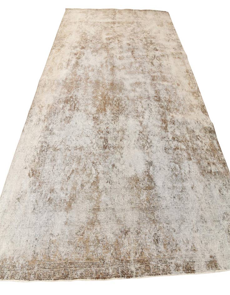 Detail image of 9' 4 x 12' 10  Hand Knotted Ultra Vintage Persian Wool Rug