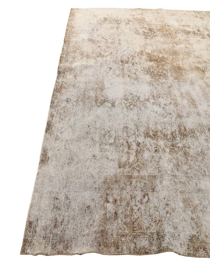 Detail image of 9' 4 x 12' 10  Hand Knotted Ultra Vintage Persian Wool Rug