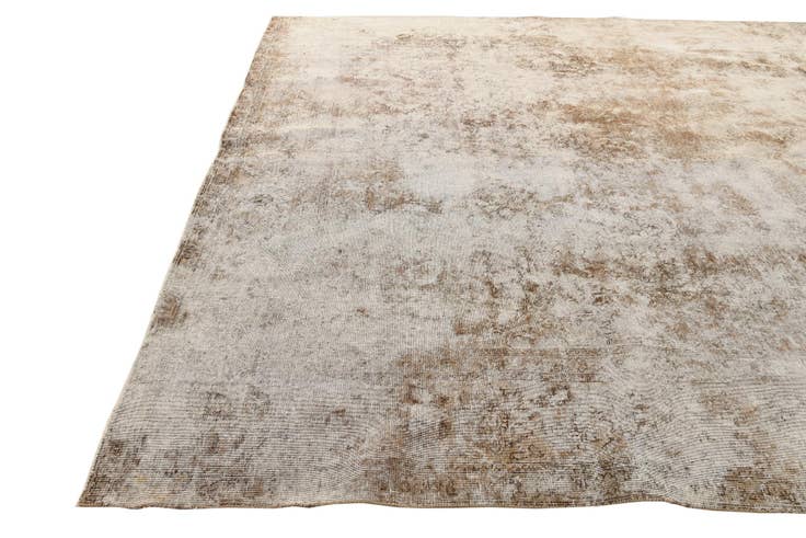 Detail image of 9' 4 x 12' 10 Hand Knotted Ultra Vintage Persian Wool Rug