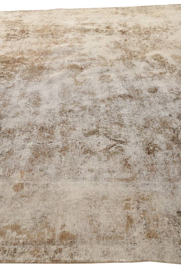 Detail image of 9' 4 x 12' 10 Hand Knotted Ultra Vintage Persian Wool Rug