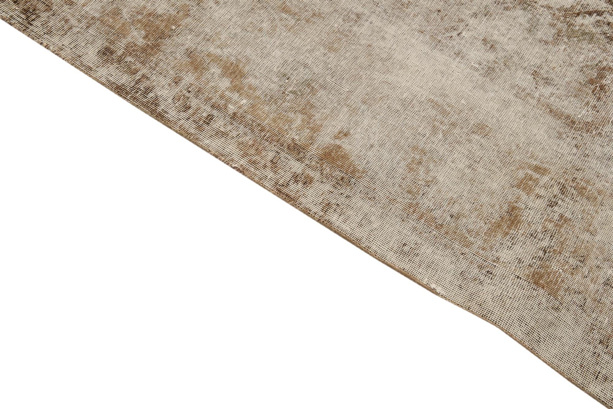 9' 4 x 12' 10 Hand Knotted Ultra Vintage Persian Wool Rug