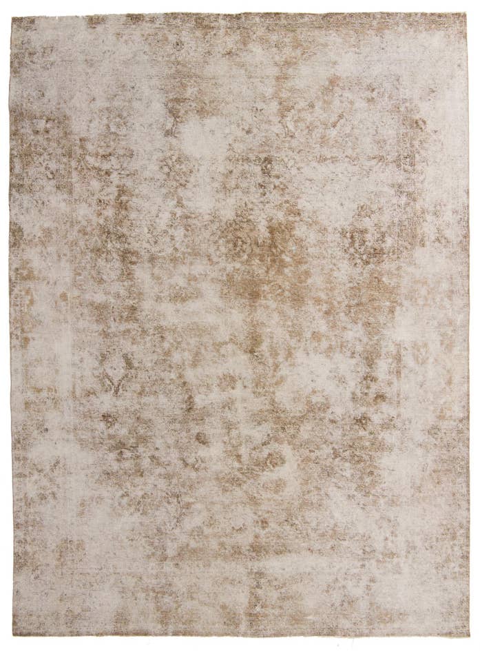 Detail image of 9' 4 x 12' 10 Hand Knotted Ultra Vintage Persian Wool Rug
