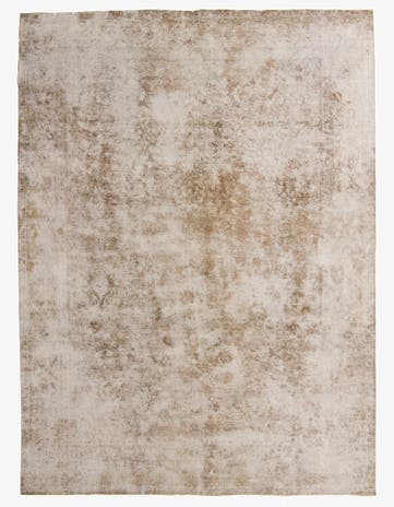 9' 4 x 12' 10 Hand Knotted Ultra Vintage Persian Wool Rug