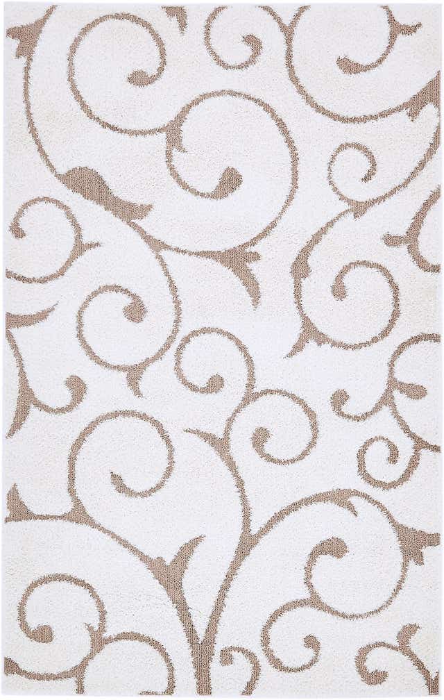 5' x 8' Botanical Shag Rug