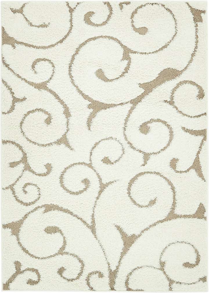 4' x 6' Botanical Shag Rug
