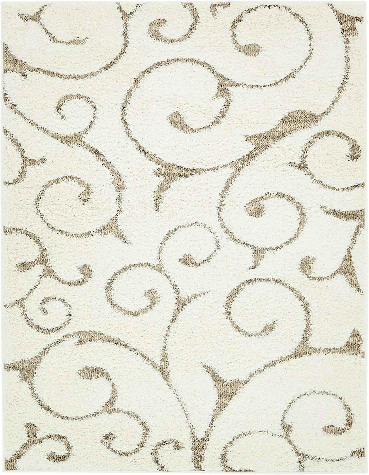 4' x 6' Botanical Shag Rug