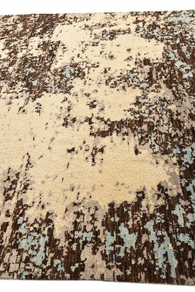 8' x 10' 2 Hand Knotted Darya Wool Rug